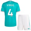 Dječji - Dres + Kratke Hlače Liverpool Virgil 4 Treći 25/26