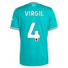 Dječji - Dres + Kratke Hlače Liverpool Virgil 4 Treći 25/26
