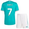 Dječji - Dres + Kratke Hlače Liverpool Wirtz 7 Treći 25/26