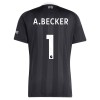 Nogometni Dres Liverpool A. Becker 1 Golmanski 25/26 Crna