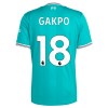 Nogometni Dres Liverpool Gakpo 18 Treći 25/26