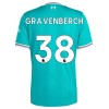 Nogometni Dres Liverpool Gravenberch 38 Treći 25/26