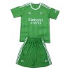 Dječji - Dres + Kratke Hlače Arsenal Golmanski 25/26 Zelena