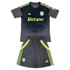 Dječji - Dres + Kratke Hlače Aston Villa Golmanski 25/26 Crna