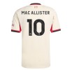 Nogometni Dres Liverpool Mac Allister 10 Gostujući 25/26