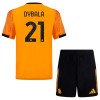 Dječji - Dres + Kratke Hlače AS Roma Dybala 21 Gostujući 25/26