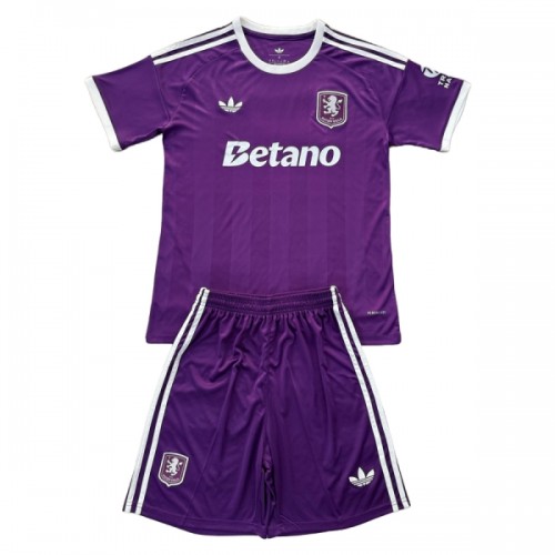 Dječji - Dres + Kratke Hlače Aston Villa Golmanski 25/26 Ljubičasta Dječji - Dres + Kratke Hlače Aston Villa Golmanski 25/26 Ljubičasta