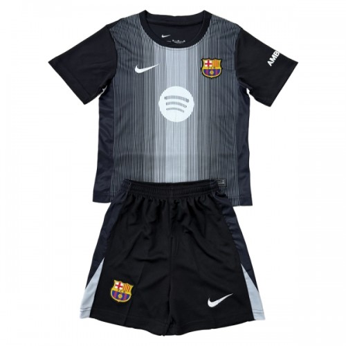 Dječji - Dres + Kratke Hlače FC Barcelona Golmanski 25/26 Crna Dječji - Dres + Kratke Hlače FC Barcelona Golmanski 25/26 Crna