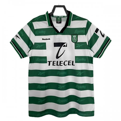 Nogometni Dres Sporting CP 1999-2000 Domaći Nogometni Dres Sporting CP 1999-2000 Domaći