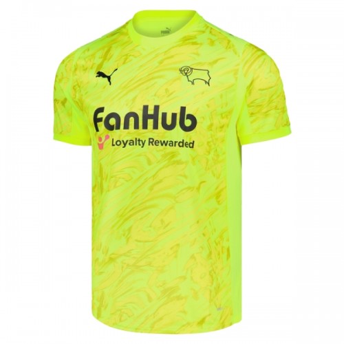 Nogometni Dres Derby County Golmanski 25/26 Žuta Nogometni Dres Derby County Golmanski 25/26 Žuta