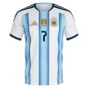 Nogometni Dres Argentina De Paul 7 Domaći SP 2026