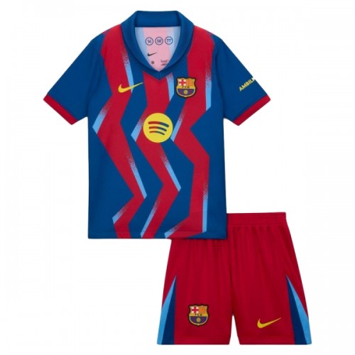 Dječji - Dres + Kratke Hlače FC Barcelona Četvrta 25/26 Dječji - Dres + Kratke Hlače FC Barcelona Četvrta 25/26