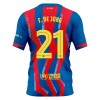 Dječji - Dres + Kratke Hlače FC Barcelona Frenkie de Jong 21 Četvrta 25/26
