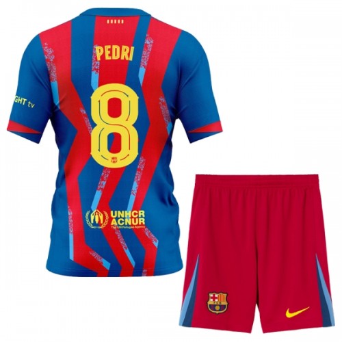 Dječji - Dres + Kratke Hlače FC Barcelona Pedri 8 Četvrta 25/26 Dječji - Dres + Kratke Hlače FC Barcelona Pedri 8 Četvrta 25/26