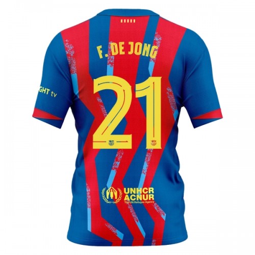 Nogometni Dres FC Barcelona Frenkie de Jong 21 Četvrta 25/26 Nogometni Dres FC Barcelona Frenkie de Jong 21 Četvrta 25/26