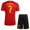 Dječji - Dres + Kratke Hlače Belgija De Bruyne 7 Domaći SP 2026