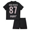 Dječji - Dres + Kratke Hlače Paris Saint-Germain Joao Neves 87 Četvrta Jordan 25/26 Dječji - Dres + Kratke Hlače Paris Saint-Germain Joao Neves 87 Četvrta Jordan 25/26
