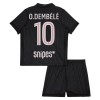 Dječji - Dres + Kratke Hlače Paris Saint-Germain O. Dembele 10 Četvrta Jordan 25/26