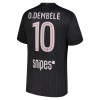 Nogometni Dres Paris Saint-Germain O. Dembele 10 Četvrta Jordan 25/26