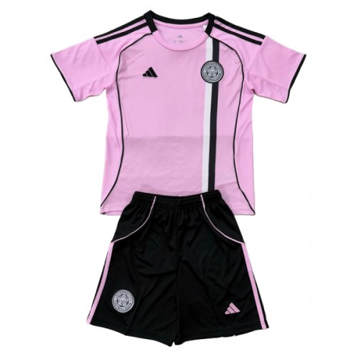Dječji - Dres + Kratke Hlače Leicester City Treći 25/26 Dječji - Dres + Kratke Hlače Leicester City Treći 25/26