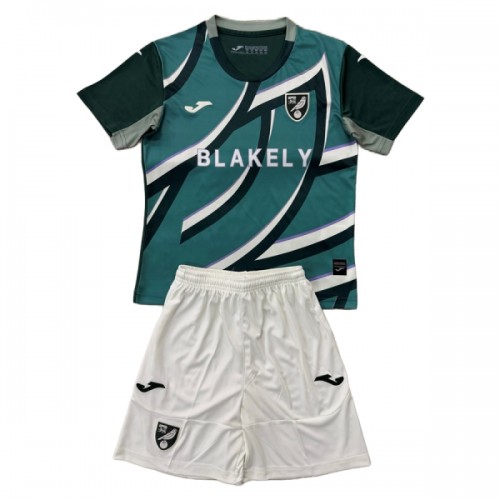 Dječji - Dres + Kratke Hlače Norwich City Gostujući 25/26 Dječji - Dres + Kratke Hlače Norwich City Gostujući 25/26