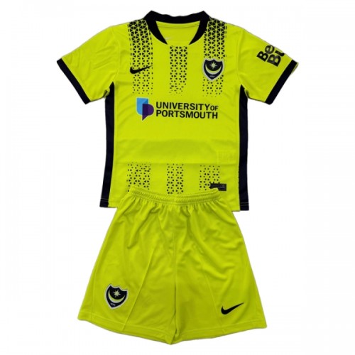 Dječji - Dres + Kratke Hlače Portsmouth Treći 25/26 Dječji - Dres + Kratke Hlače Portsmouth Treći 25/26