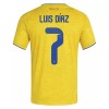 Nogometni Dres Kolumbija Luis Diaz 7 Domaći SP 2026
