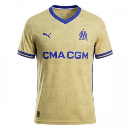 Nogometni Dres Olympique de Marseille Četvrta 25/26 Nogometni Dres Olympique de Marseille Četvrta 25/26
