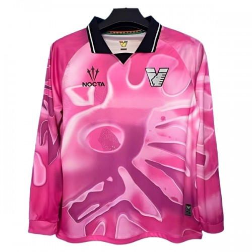 Nogometni Dres Venezia Golmanski 25/26 Ružičasta Dugi rukav Nogometni Dres Venezia Golmanski 25/26 Ružičasta Dugi rukav