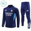 Dječji - Komplet trenirke za treniranje Real Madrid Četvrt-Zip 25/26 Navy Dječji - Komplet trenirke za treniranje Real Madrid Četvrt-Zip 25/26 Navy