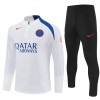 Komplet trenirke za treniranje Paris Saint-Germain Četvrt-Zip 25/26 Bijela Komplet trenirke za treniranje Paris Saint-Germain Četvrt-Zip 25/26 Bijela