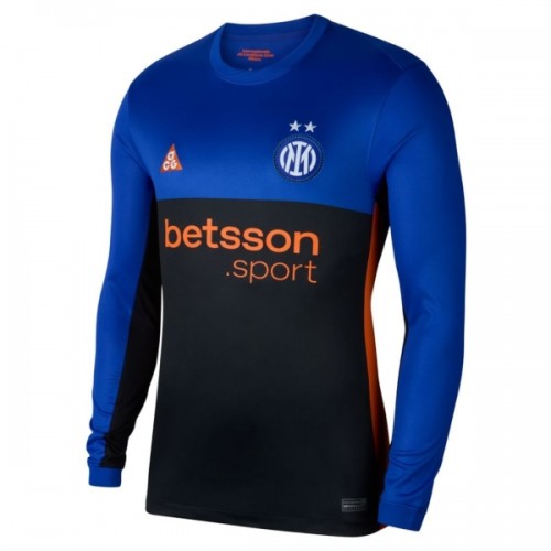 Nogometni Dres Inter Milan Četvrta 25/26 Dugi rukav Nogometni Dres Inter Milan Četvrta 25/26 Dugi rukav