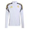 Komplet trenirke za treniranje Real Madrid Četvrt-Zip 26/27 Bijela