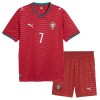 Dječji - Dres + Kratke Hlače Portugal Ronaldo 7 Domaći SP 2026