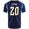Nogometni Dres Brazil Estevao 20 Gostujući SP 2026