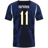 Nogometni Dres Brazil Raphinha 11 Gostujući SP 2026