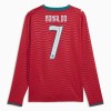 Nogometni Dres Portugal Ronaldo 7 Domaći SP 2026 Dugi rukav