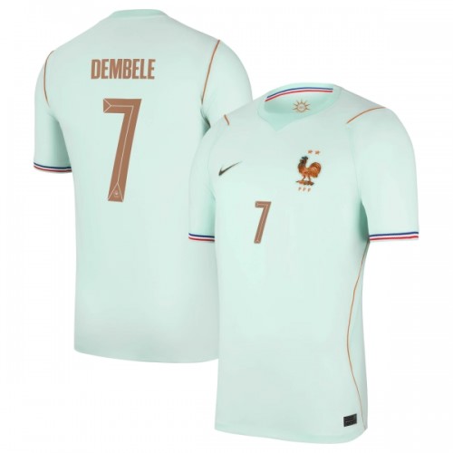 Nogometni Dres Francuska O. Dembele 7 Gostujući SP 2026 Nogometni Dres Francuska O. Dembele 7 Gostujući SP 2026