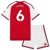 Dječji - Dres + Kratke Hlače Arsenal Gabriel 6 Domaći 26/27