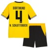 Dječji - Dres + Kratke Hlače Borussia Dortmund N. Schlotterbeck 4 Domaći 26/27