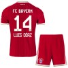 Dječji - Dres + Kratke Hlače FC Bayern München Luis Diaz 14 Domaći 26/27 Dječji - Dres + Kratke Hlače FC Bayern München Luis Diaz 14 Domaći 26/27