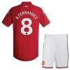 Dječji - Dres + Kratke Hlače Manchester United Bruno Fernandes 8 Domaći 26/27