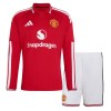 Dječji - Dres + Kratke Hlače Manchester United Domaći 26/27 Dugi rukav