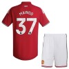 Dječji - Dres + Kratke Hlače Manchester United Mainoo 37 Domaći 26/27