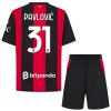 Dječji - Dres + Kratke Hlače AC Milan Pavlovic 31 Domaći 26/27