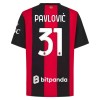 Nogometni Dres AC Milan Pavlovic 31 Domaći 26/27