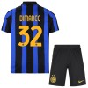 Dječji - Dres + Kratke Hlače Inter Milan Dimarco 32 Domaći 26/27