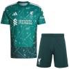 Dječji - Dres + Kratke Hlače Liverpool Domaći Golmanski 26/27 Zelena