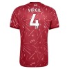 Dječji - Dres + Kratke Hlače Liverpool Virgil 4 Domaći 26/27