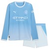 Dječji - Dres + Kratke Hlače Manchester City Domaći 26/27 Dugi rukav Dječji - Dres + Kratke Hlače Manchester City Domaći 26/27 Dugi rukav